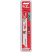 Milwaukee Sawzall 6 In. 10 TPI Metal Reciprocating Saw Blade (5-Pack)