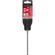 Milwaukee M/2 SDS-Plus 1/4 In. x 6 In. 2-Cutter Rotary Hammer Drill Bit