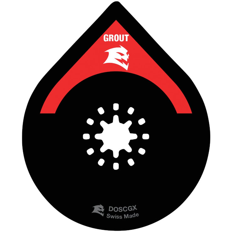 Diablo Starlock 2-3/4 In.  Carbide Grit Oscillating Blade for Grout and Mortar