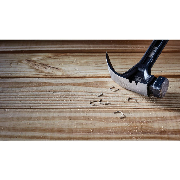 DeWalt 16 Oz. Smooth-Face Curved Claw Hammer with Steel Handle