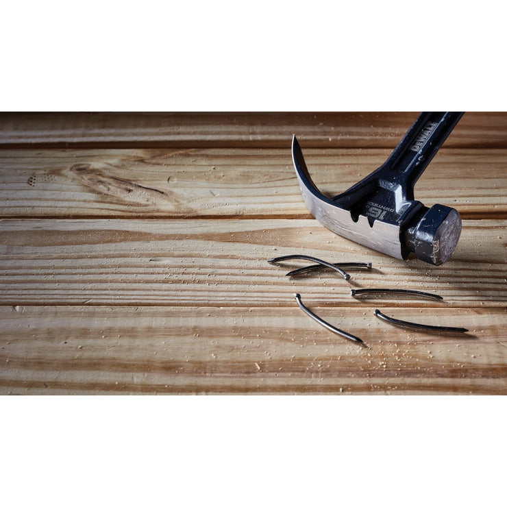 DeWalt 16 Oz. Smooth-Face Curved Claw Hammer with Steel Handle