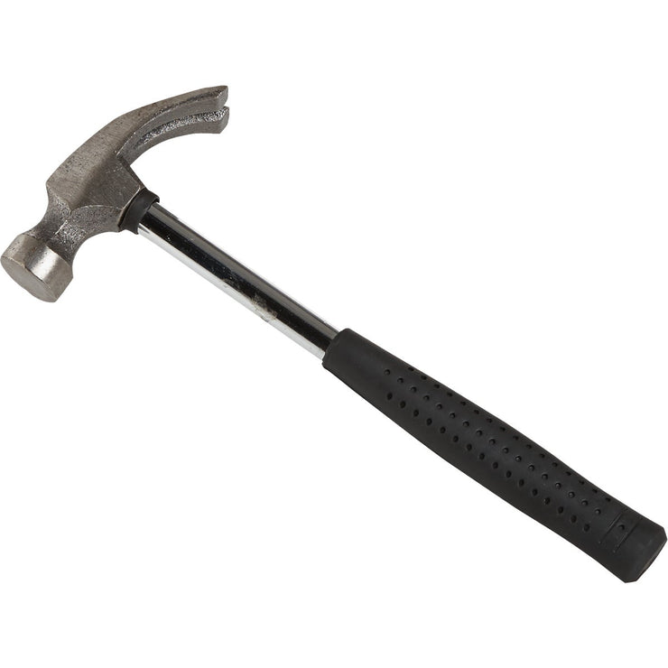 Smart Savers 8 Oz. Smooth-Face Curved Claw Hammer with Steel Handle