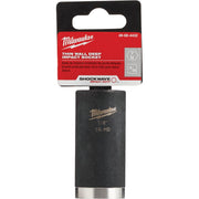 Milwaukee SHOCKWAVE 3/8 In. Drive 7/8 In. 6-Point Deep Standard Impact Socket