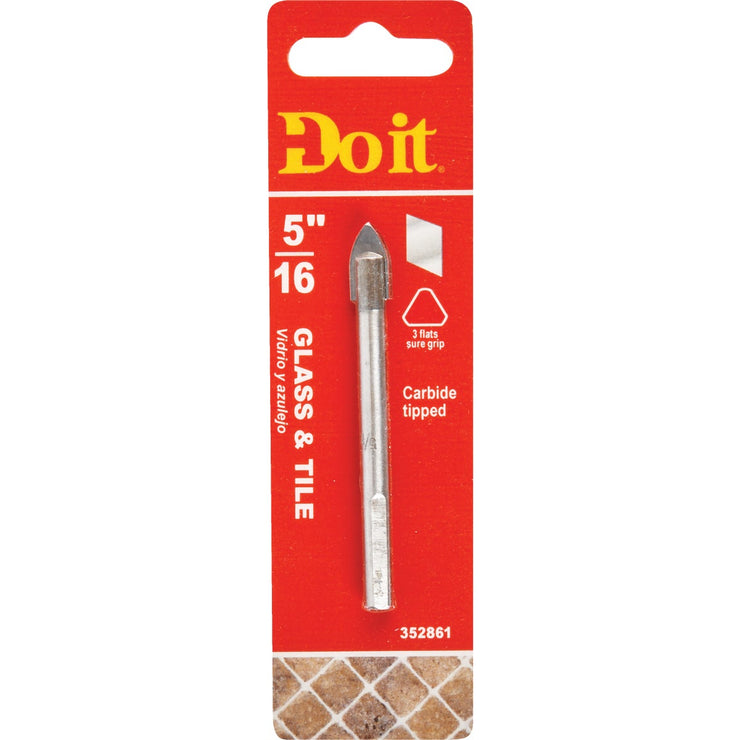 Do it 5/16 In. x 2-7/8 In. Carbide Glass & Tile Drill Bit