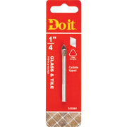 Do it 1/4 In. x 2-1/4 In. Carbide Glass & Tile Drill Bit