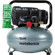 Metabo HPT The Tank 6 Gal. 200 psi Pancake Air Compressor