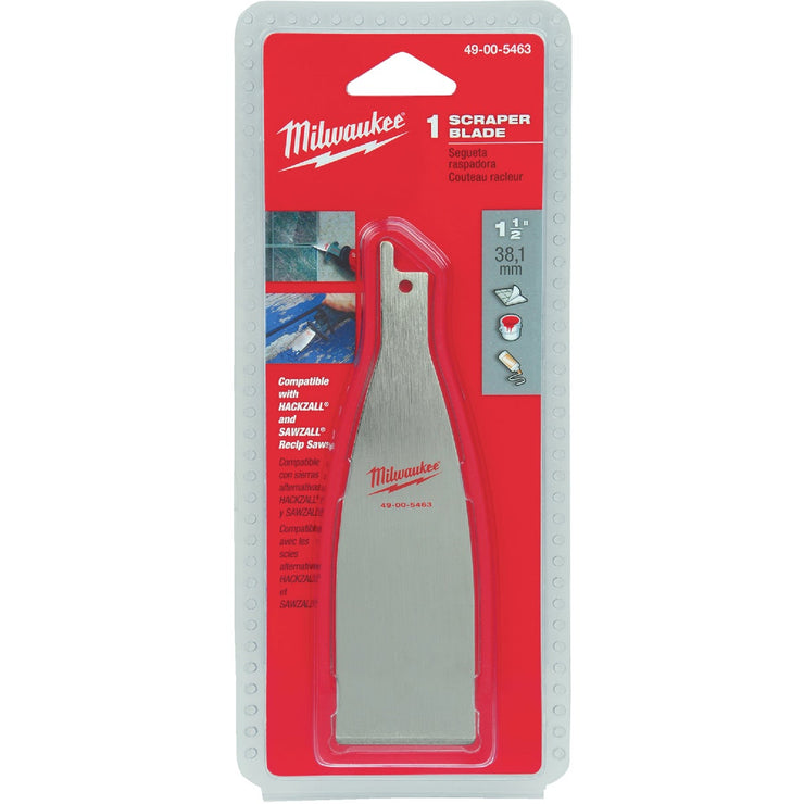 Milwaukee 1-1/2 In. Reciprocating Saw Scraper Blade