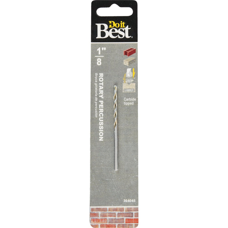 Do it Best 1/8 In. x 3 In. Rotary Percussion Masonry Drill Bit