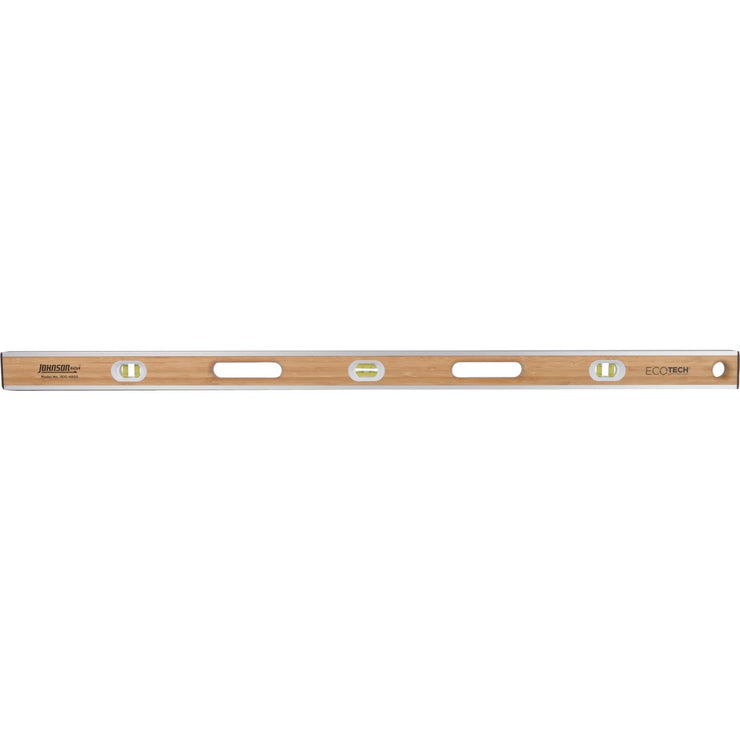 Johnson Level Eco-Tech 48 In. Bamboo Box Level