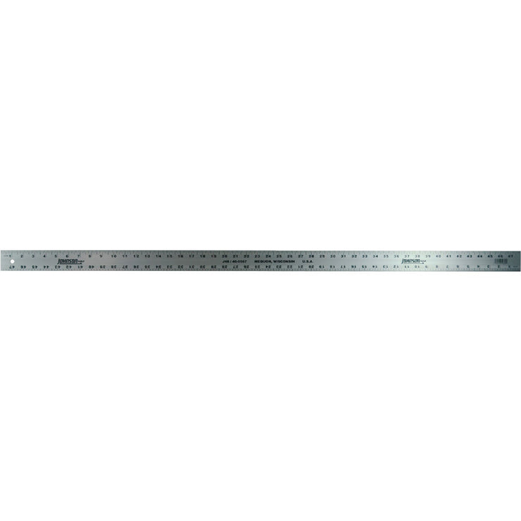 Johnson Level 48 In. Heavy-Duty Aluminum Straight Edge Ruler – Hemlock ...