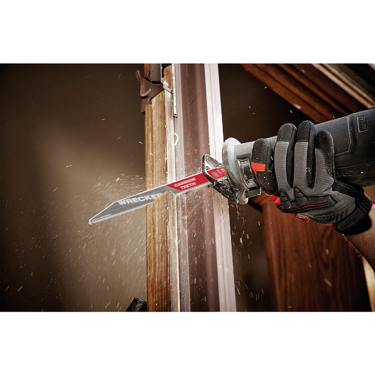 Milwaukee The Wrecker Sawzall 12 In. 6 TPI Multi-Material Reciprocating Saw Blade