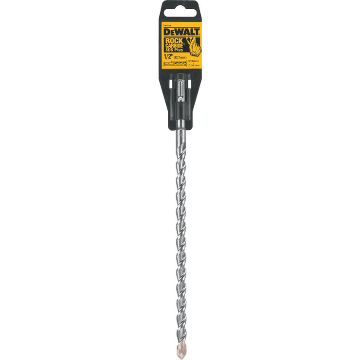 DeWalt SDS-Plus 1/2 In. x 12 In. 2-Cutter Rotary Hammer Drill Bit