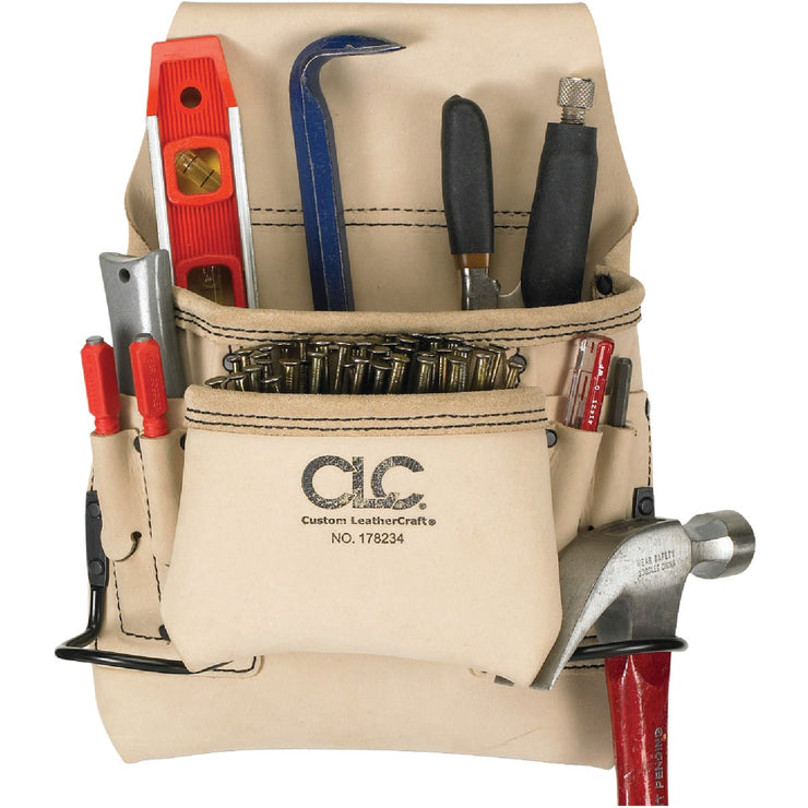 CLC 8-Pocket Leather Carpenter&