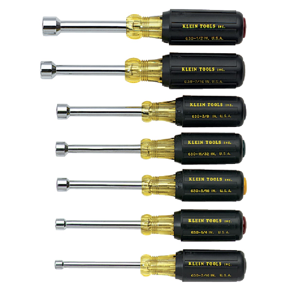 Klein Standard 3 In. Hollow Shaft Nut Driver Set, 7-Piece – Hemlock ...