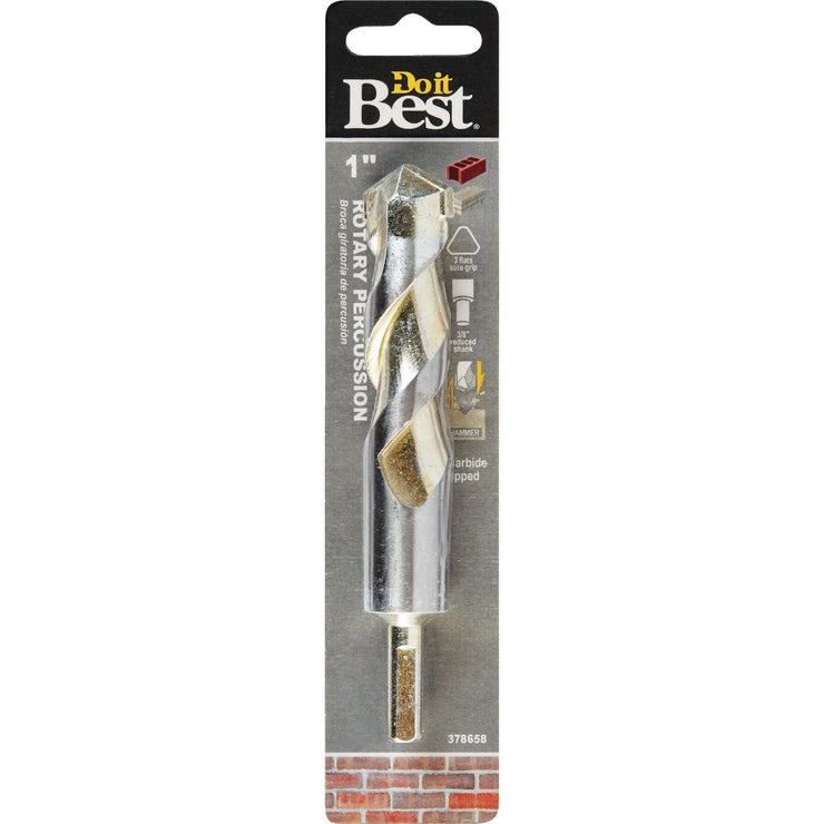 Do it Best 1 In. x 6 In. Rotary Percussion Masonry Drill Bit