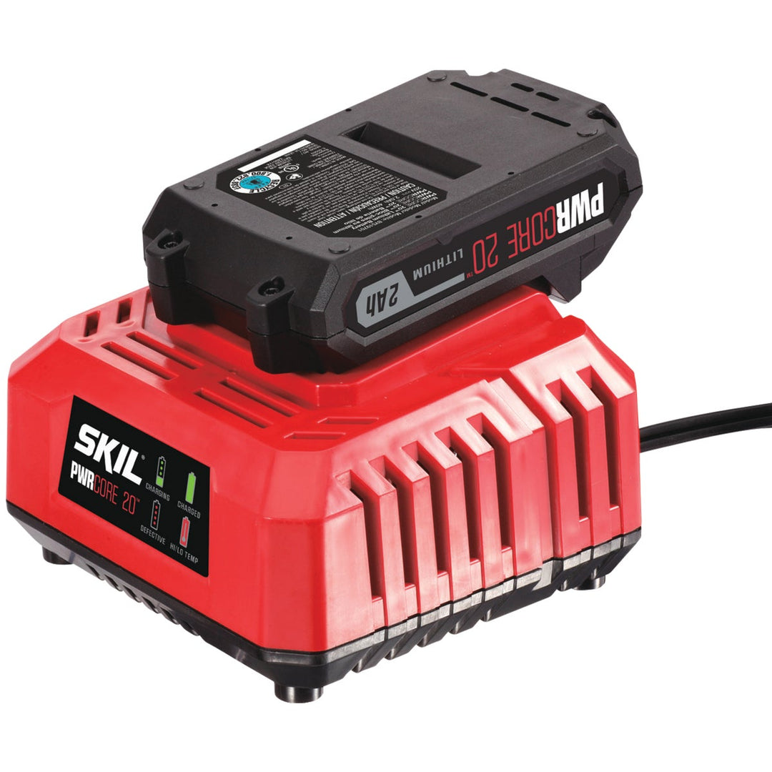 SKIL PWRCore 20 Volt Lithium-Ion Battery Charger – Hemlock