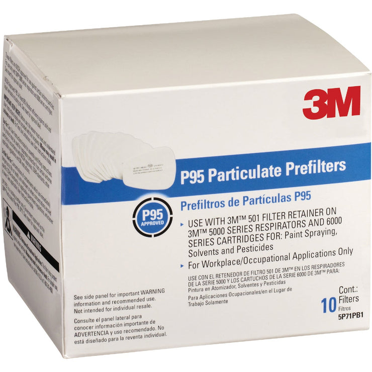 3M P95 Replacement Particulate Pre-Filter (10-Pack)