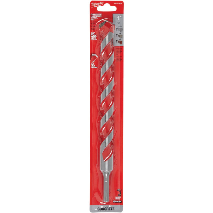 Milwaukee 1 In. x 12 In. Carbide Masonry Drill Bit