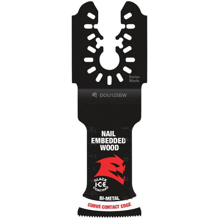 Diablo Universal Fit 1-1/4 In. Bi-Metal Oscillating Blade for Nail-Embedded Wood