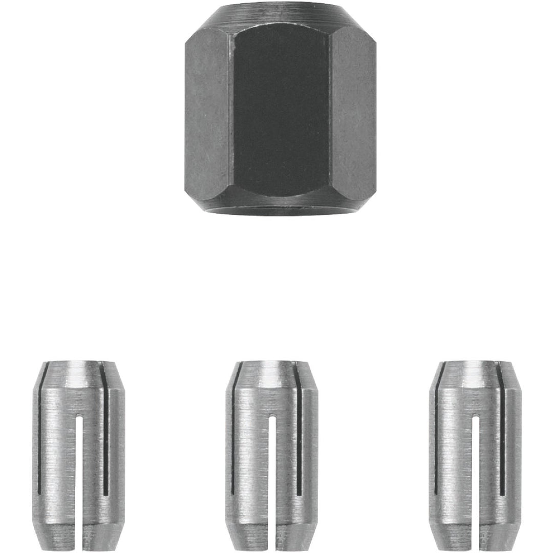 RotoZip 1/8 In., 5/32 In., 1/4 In. Collet Nut Kit (4-Pieces