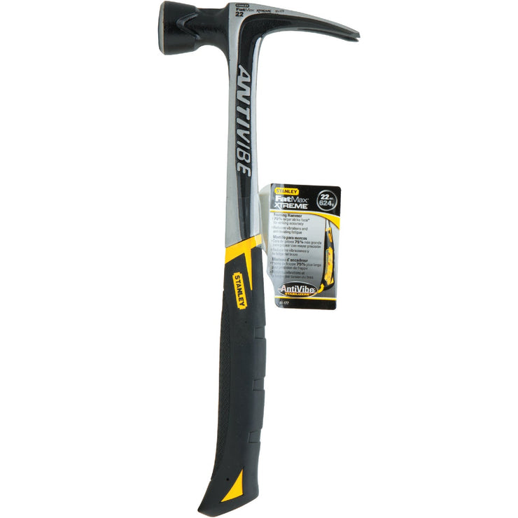 Stanley FatMax Anti-Vibe 22 Oz. Smooth-Face Framing Hammer with Steel –  Hemlock Hardware