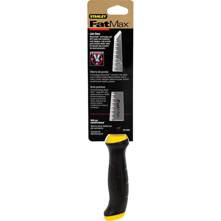Stanley FatMax 6 In. 9 TPI Drywall Jab Saw