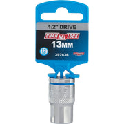 Channellock 1/2 In. Drive 13 mm 12-Point Shallow Metric Socket