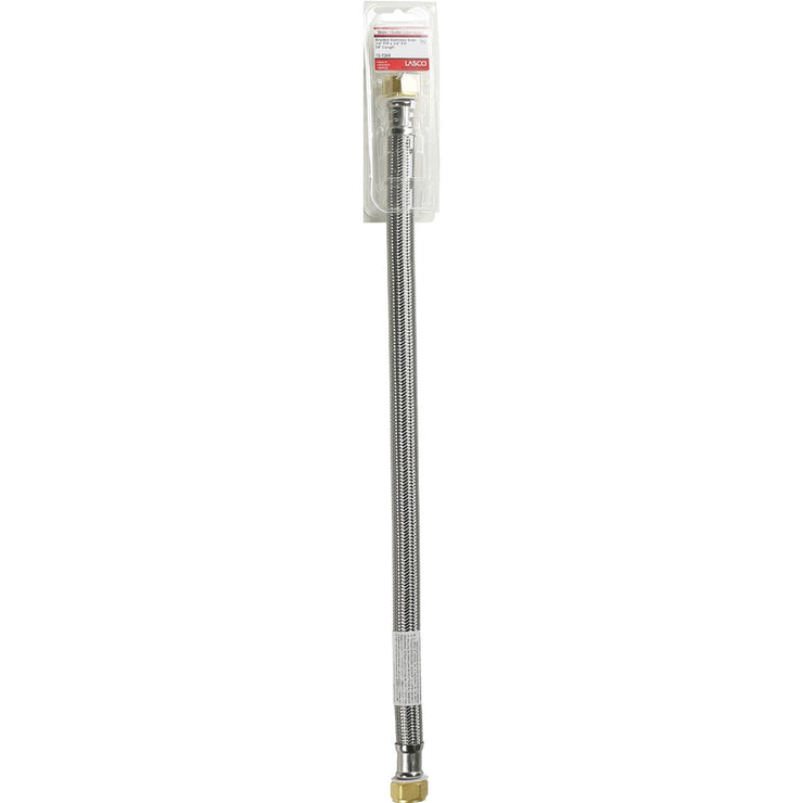 Lasco 3/4 In. FIP X 3/4 In. FIP X 24 In. L Water Heater Connector
