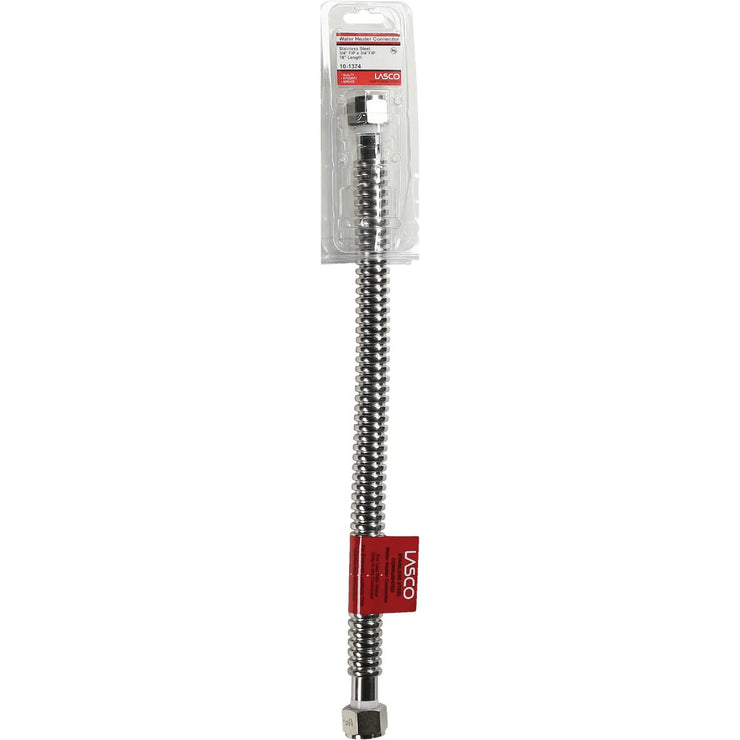Lasco MagnaFlex 3/4 In. FIP x 3/4 In. FIP x 18 In. L Water Heater Conn ...