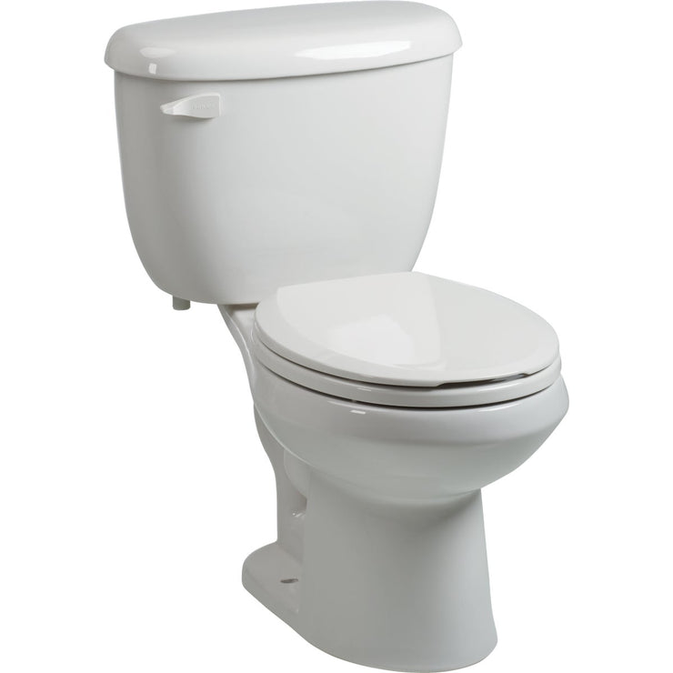 Briggs White Round Bowl 1.28 GPF Toilet Express