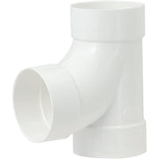 IPEX Canplas Sanitary Tee 6 In. PVC Sewer and Drain Tee