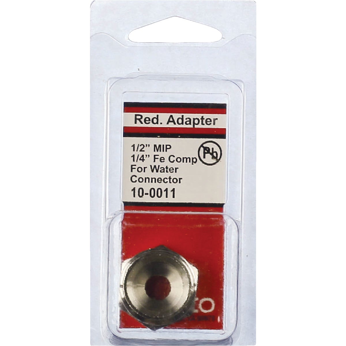 Lasco 1/2 In. IPS to 1/4 In. Compression Thread Brass Adapter – Hemlock ...