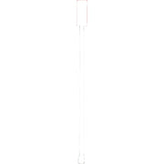 Lasco 1/2 In. FIP x 7/8 In. BC x 20 In. L Poly Braided Vinyl Toilet Connector