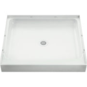 Sterling Ensemble 36 In. W x 34 In. D Center Drain Shower Floor & Base in White