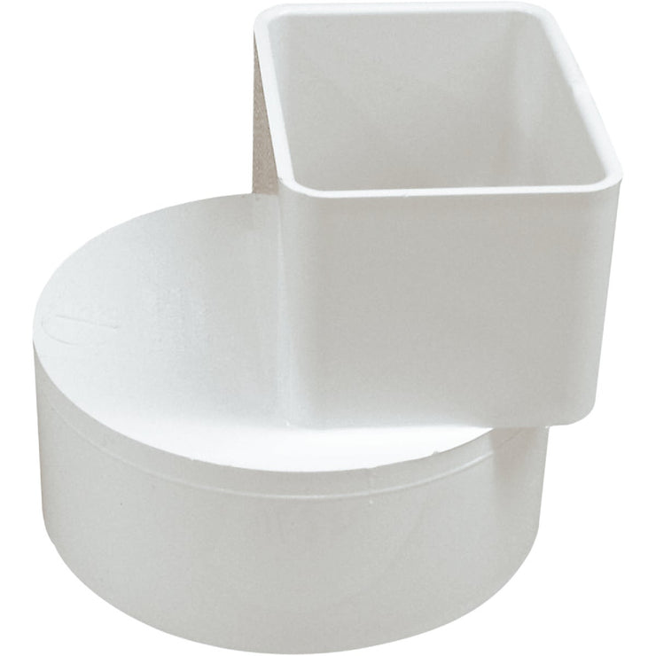 IPEX Canplas 2 In. x 3 In. x 4 In. Offset Downspout Adapter