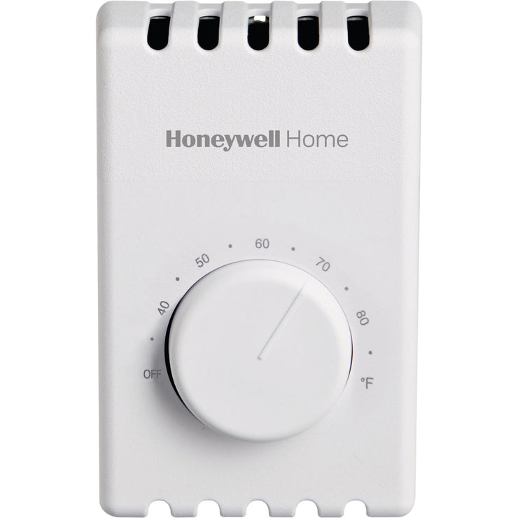 Honeywell Home White Double, Single 22A at 120V-240V Electric Baseboard Heater Thermostat