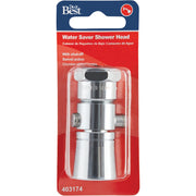 Do it Deluxe Penny Pincher 1-Spray 2.5 GPM Fixed Showerhead, Chrome
