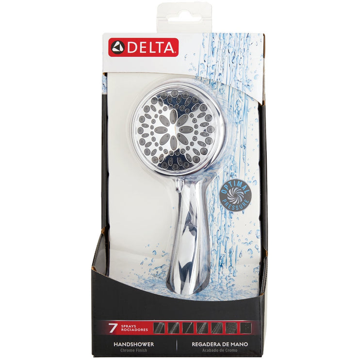 Delta 7-Spray 1.8 GPM Handheld Shower, Chrome