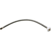 Fluidmaster 3/8 In. Comp x 7/8 In. Ballcock x 16 In. L Braided Stainless Steel Toilet Connector