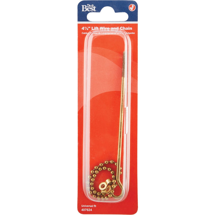 Do it 4-1/2 In. Brass Float Rod