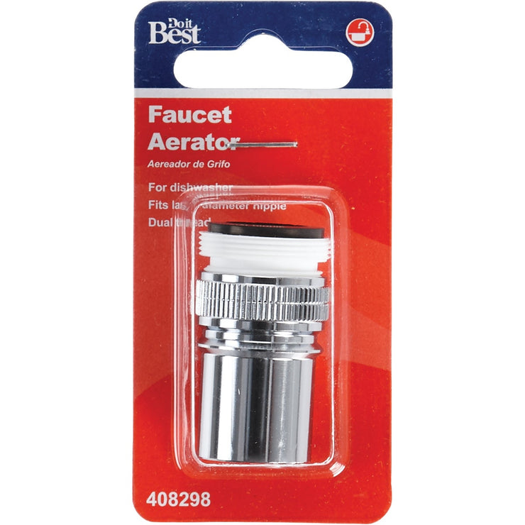 Do it 15/16"-27 Outside or 55/64"-27 Inside Duo-Fit Dishwasher Faucet Adapter