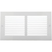 Home Impressions 6 In. x 12 In. Stamped Steel Return Air Grille