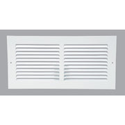 Home Impressions 6 In. x 14 In. Stamped Steel Return Air Grille