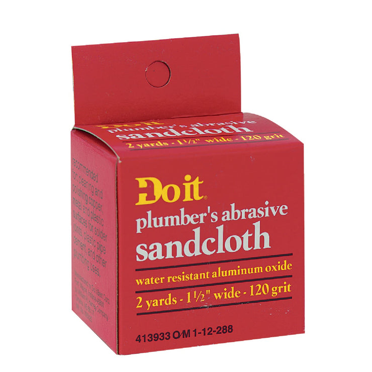 Do it 1-1/2 In. x 2 Yd. 120-Grit Plumber&