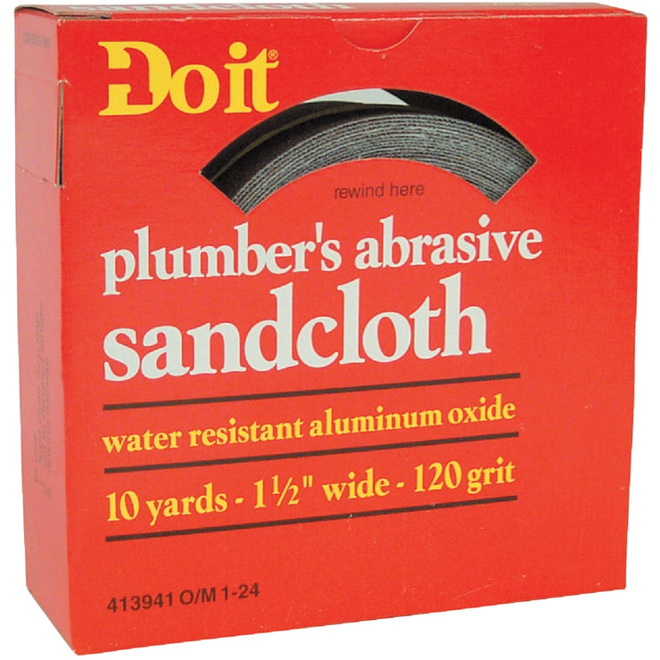 Do it 1-1/2 In. x 10 Yd. 120-Grit Plumber&
