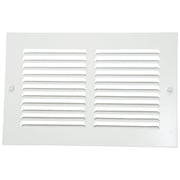Home Impressions 6 In. x 10 In. Stamped Steel Return Air Grille