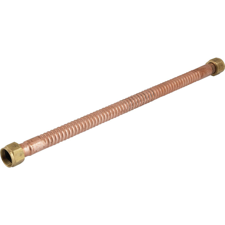 Sioux Chief 3/4 In. FIP Swivel X 3/4 In. FIP Swivel X 15 In. L Corrugated Copper Flexible Connectors