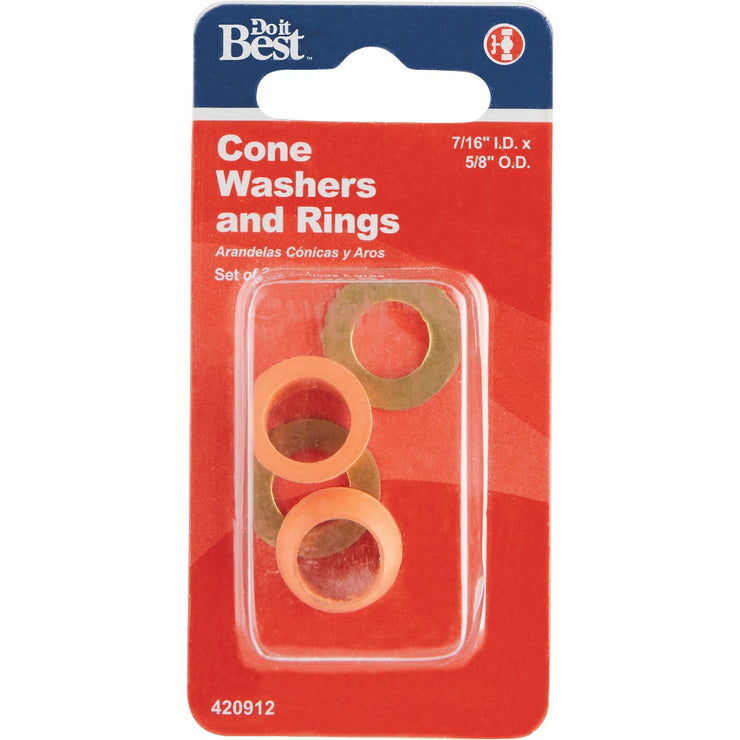 Do it 5/8 In. Black Cone Faucet Washer