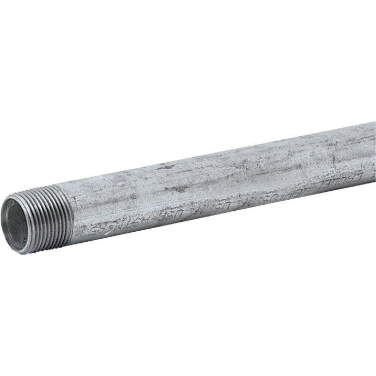 Southland 1-1/4 In. x 10 Ft. Carbon Steel Theaded Galvanized Pipe