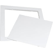 Oatey 14 In. x 14 In. White Plastic Wall Access Panel